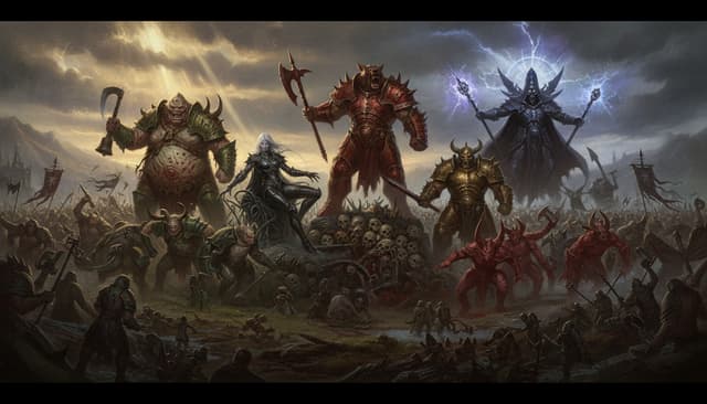 The Ruinous Powers in the Mortal Realms