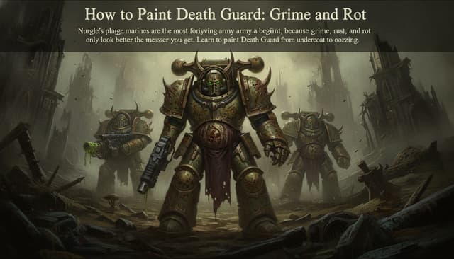 How to Paint Death Guard: Grime and Rot