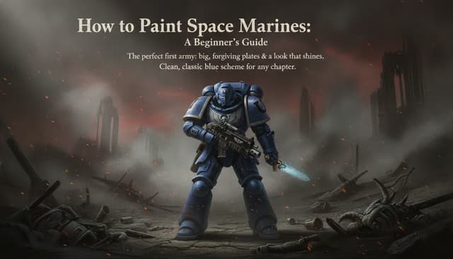 How to Paint Space Marines: A Beginner's Guide