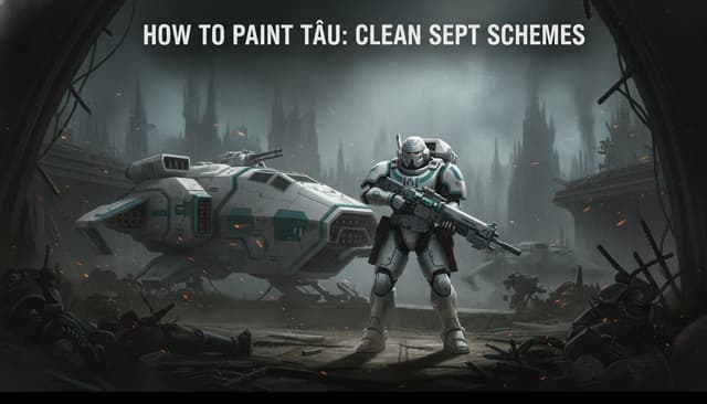 How to Paint T'au: Clean Sept Schemes