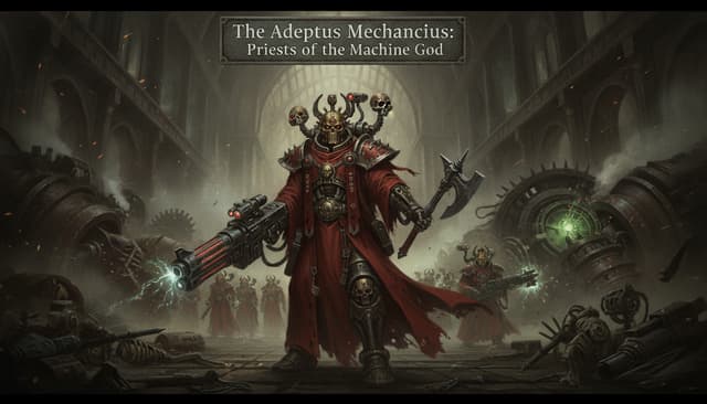 The Adeptus Mechanicus: Priests of the Machine God