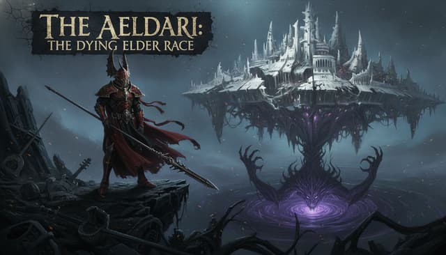 The Aeldari: The Dying Elder Race