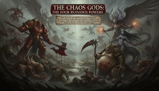 The Chaos Gods: The Four Ruinous Powers
