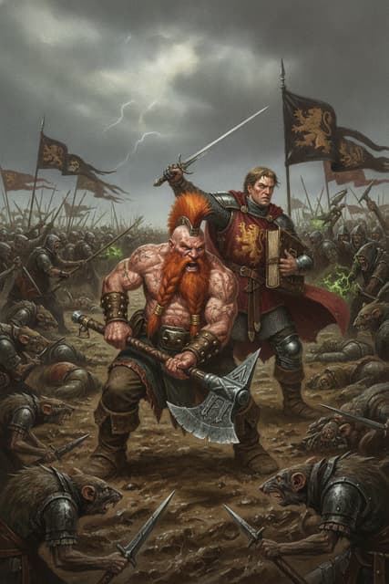 Gotrek & Felix: The First Omnibus, cover art