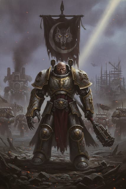Horus Rising, cover art