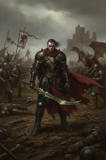 The Daemon's Curse, cover art