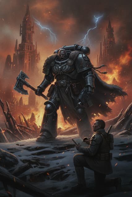 Prospero Burns, cover art
