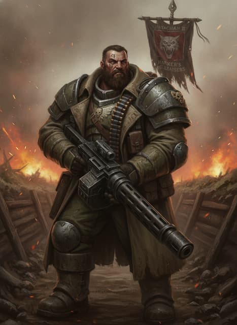 Gunnery Sergeant “Stonetooth” Harker