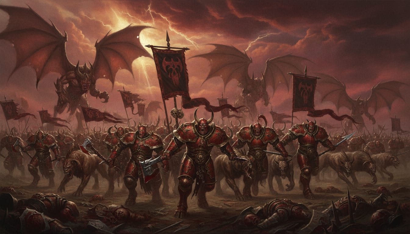Blades of Khorne faction art
