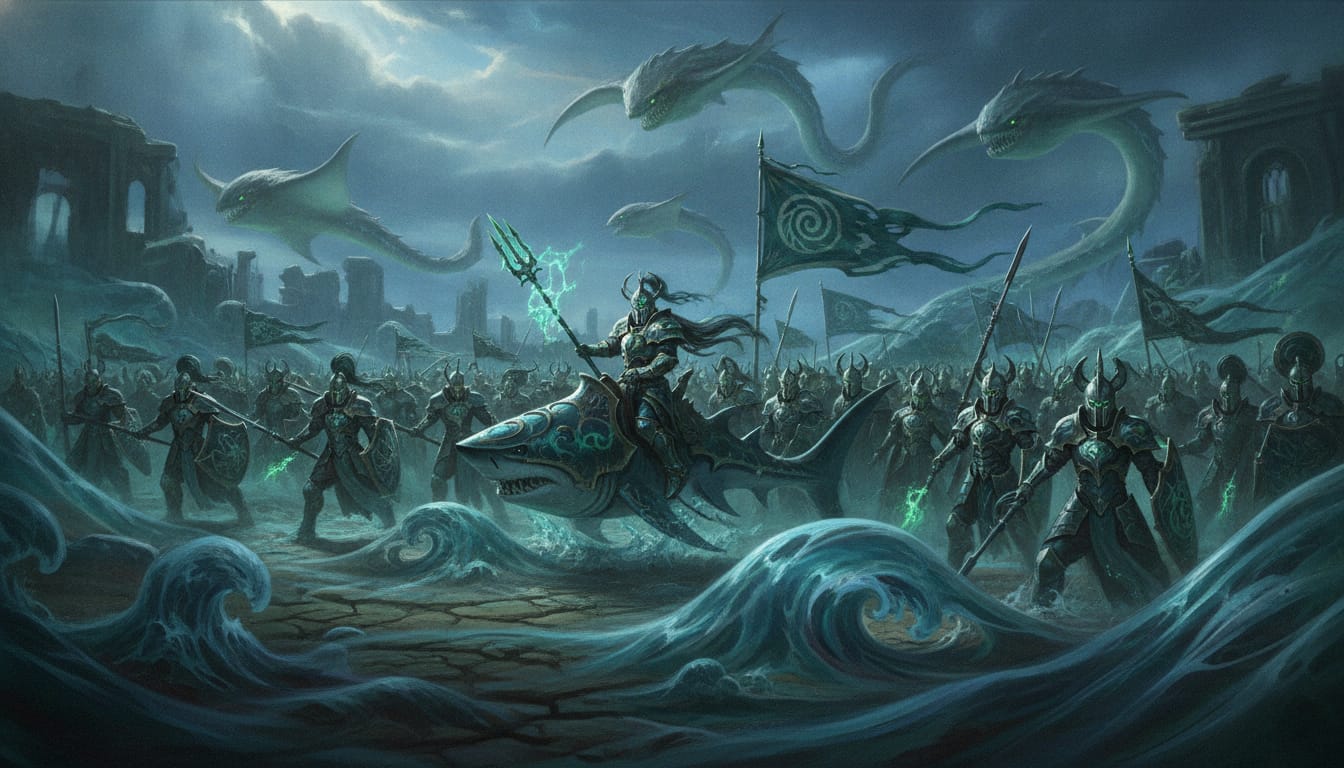 Idoneth Deepkin faction art