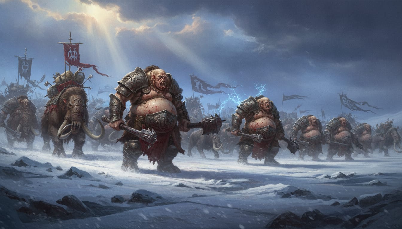 Ogor Mawtribes faction art