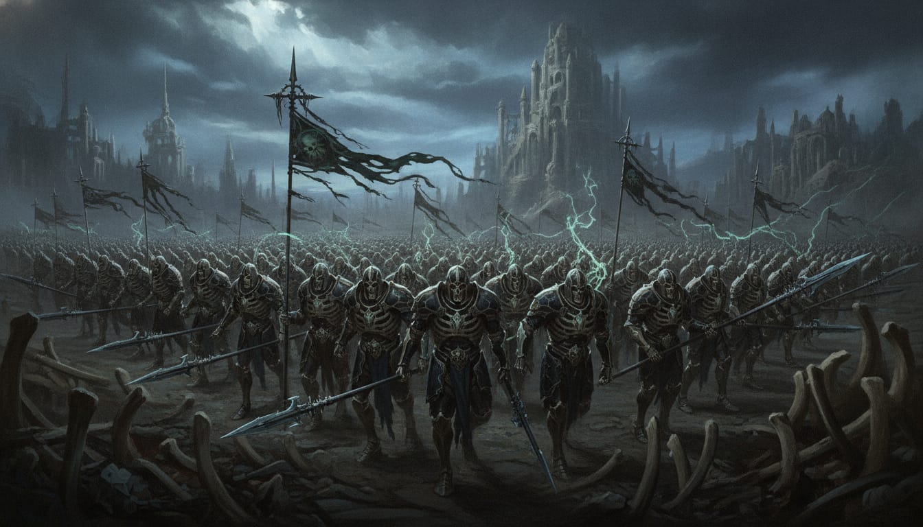 Ossiarch Bonereapers faction art