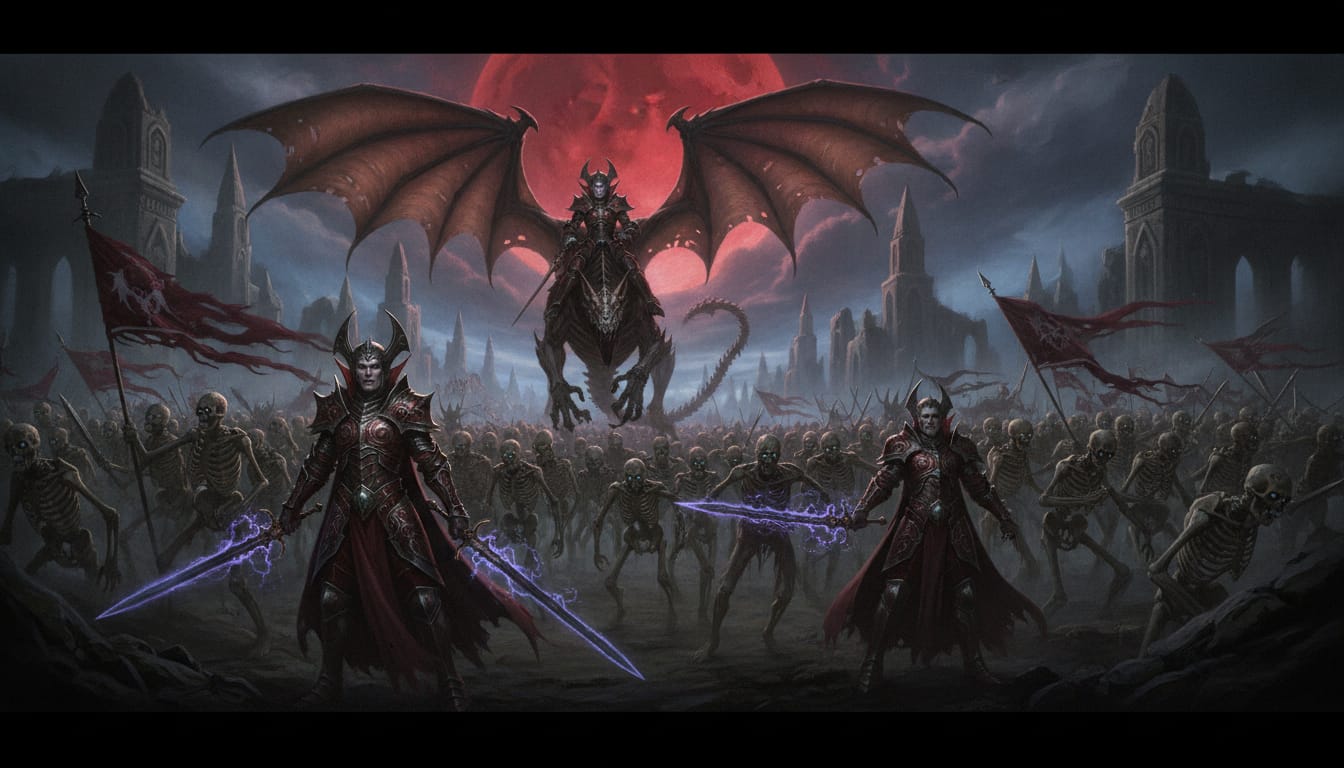 Soulblight Gravelords faction art