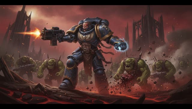 Warhammer 40,000: Boltgun cover art