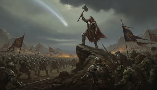 Illustration of Sigmar Heldenhammer