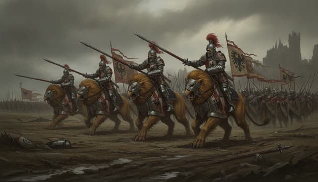 Illustration of The Demigryph Knights