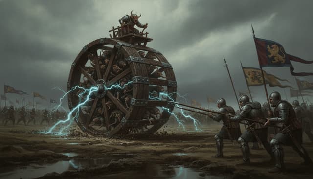 Illustration of The Doomwheel