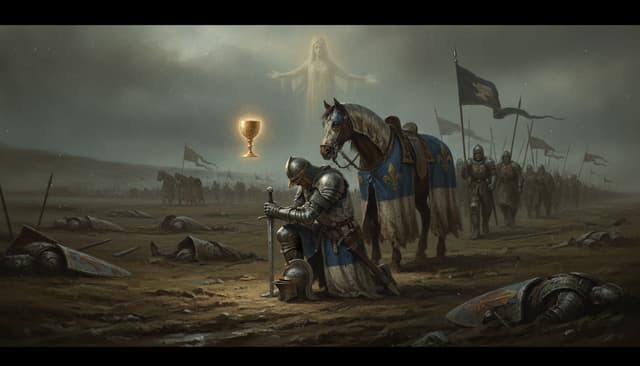 Illustration of The Grail Vow