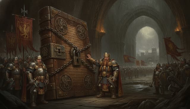 Illustration of The Great Book of Grudges