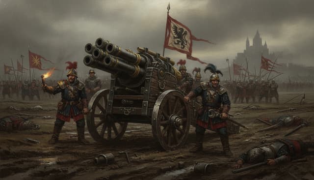 Illustration of The Hellblaster Volley Gun