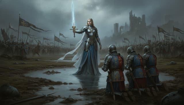 Illustration of The Lady of the Lake