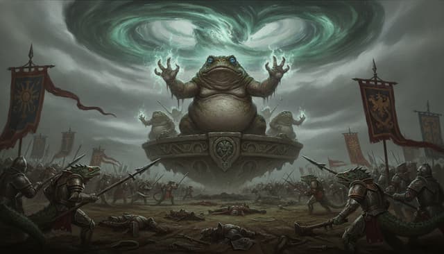 Illustration of The Slann Mage-Priests