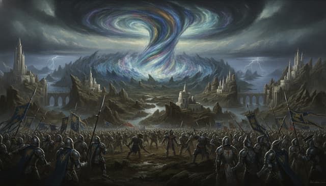 Illustration of The Vortex of Ulthuan
