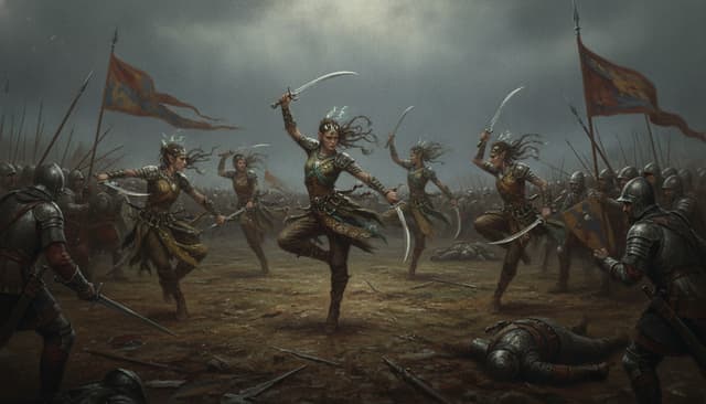 Illustration of The Wardancers