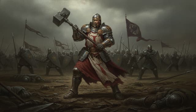Illustration of The Warrior Priest