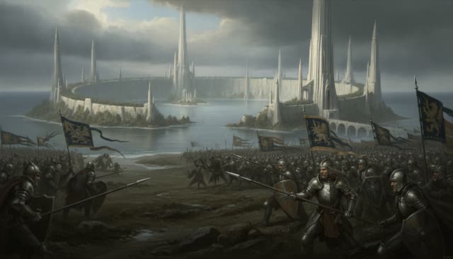 Illustration of Ulthuan