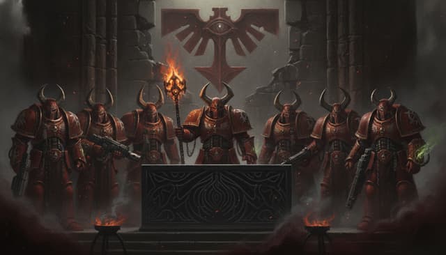 The Word Bearers Dark Council