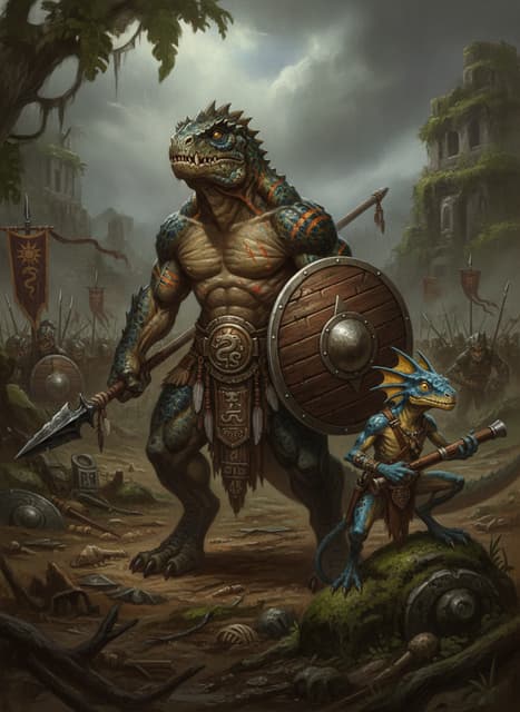 Lizardmen (Saurus & Skinks)