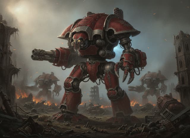 Warmaster Heavy Battle Titan