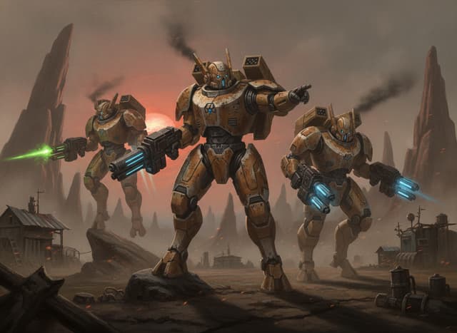 Crisis Battlesuits
