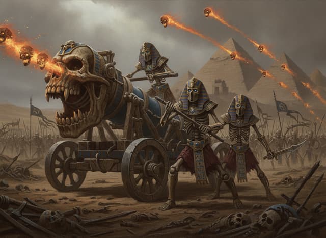 Screaming Skull Catapult