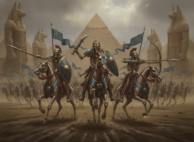 Skeleton Horsemen