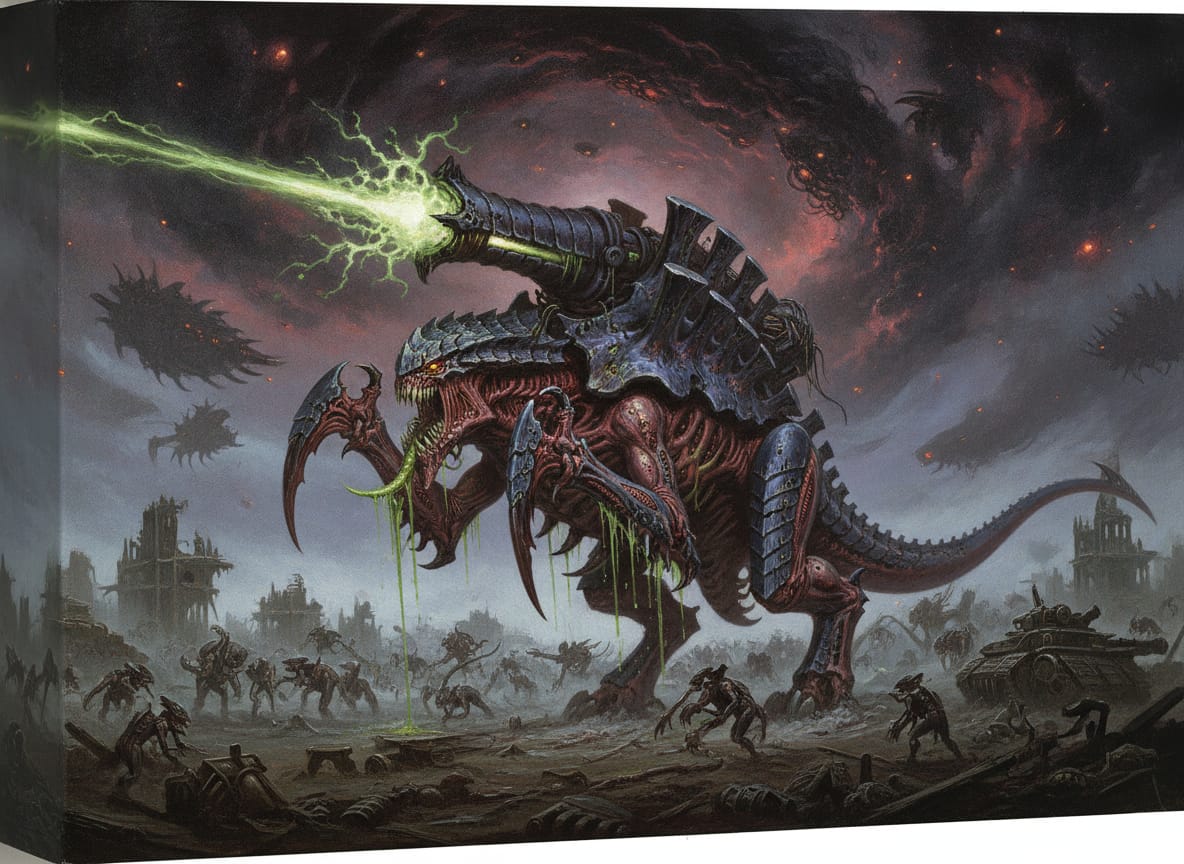 Tyrannofex, unit art
