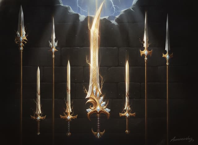 Sunmetal Weapons