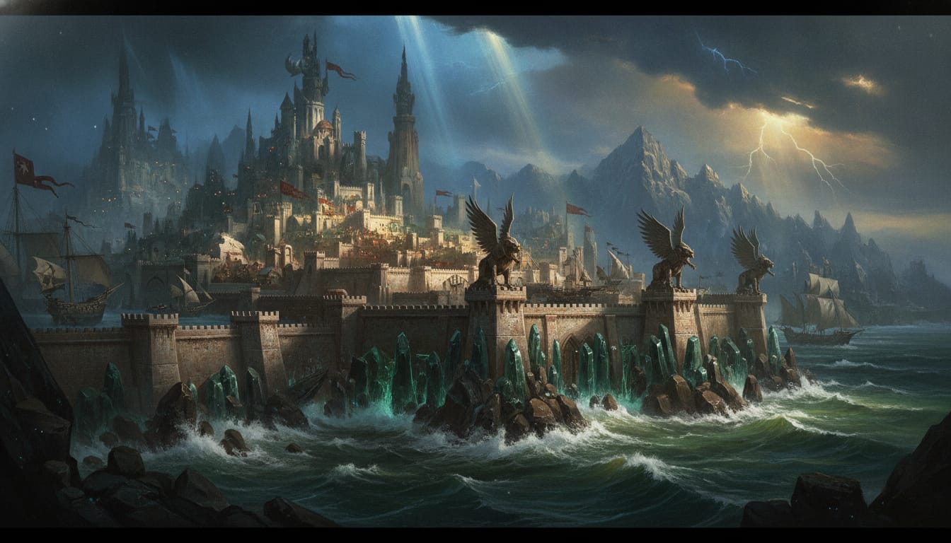 Excelsis, Warhammer world art